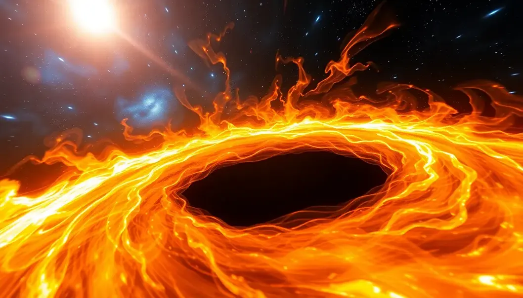 A pulsar star, spinning rapidly, illustrates dynamic rivalry.